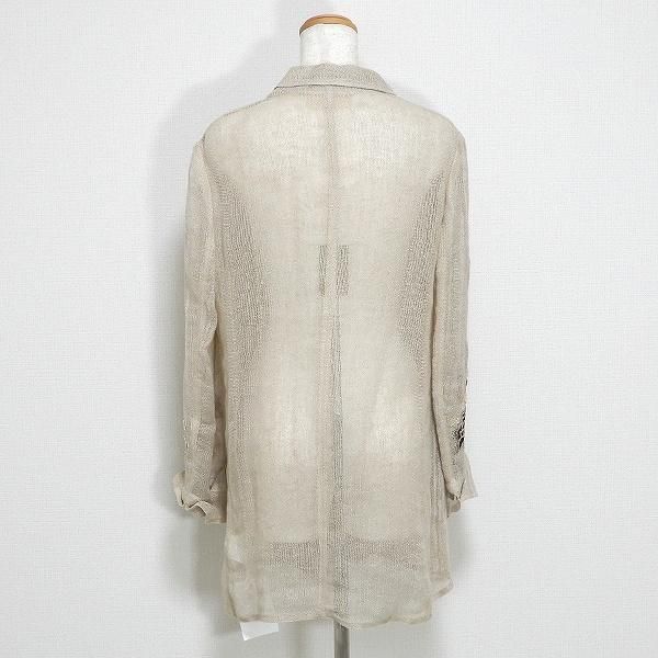 snc アルバ ロッサ インポートロッサ ALBA ROSSA ジャケット 麻 ロング