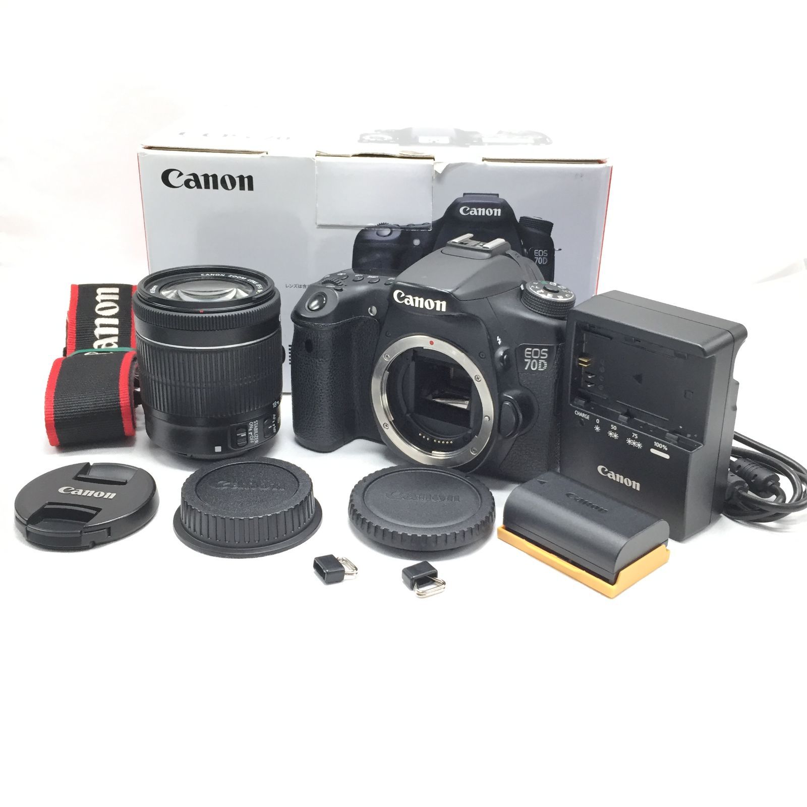 A0059】 Canon EOS 70D レンズキット デジタル一眼レフ 【公式通販】