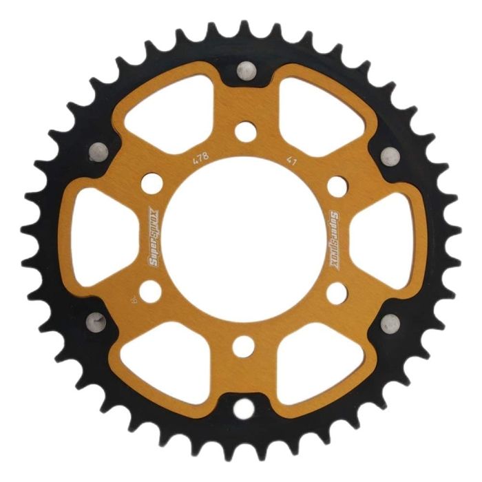 3営業日で発送 スーパースプロックス Supersprox SPX REAR STEALTH 7096-44T BLK