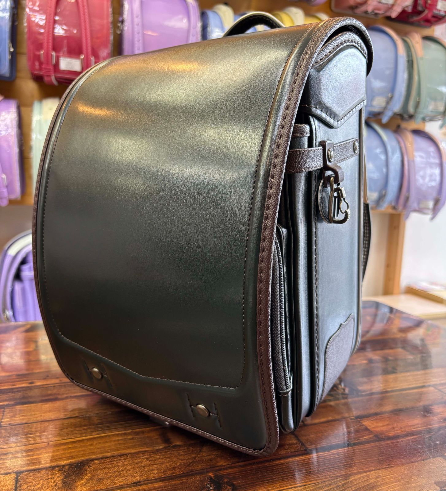 アウトレット品 ユーロスタイル グリーン|ボルド 榮伸 エイシン フィットちゃん背カン搭載 ランドセル