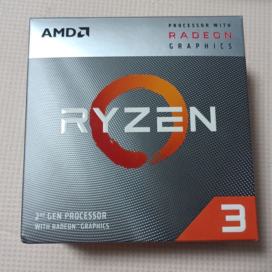 AMD Ryzen 3 3200G 中古動作品 付属品あり - メルカリ