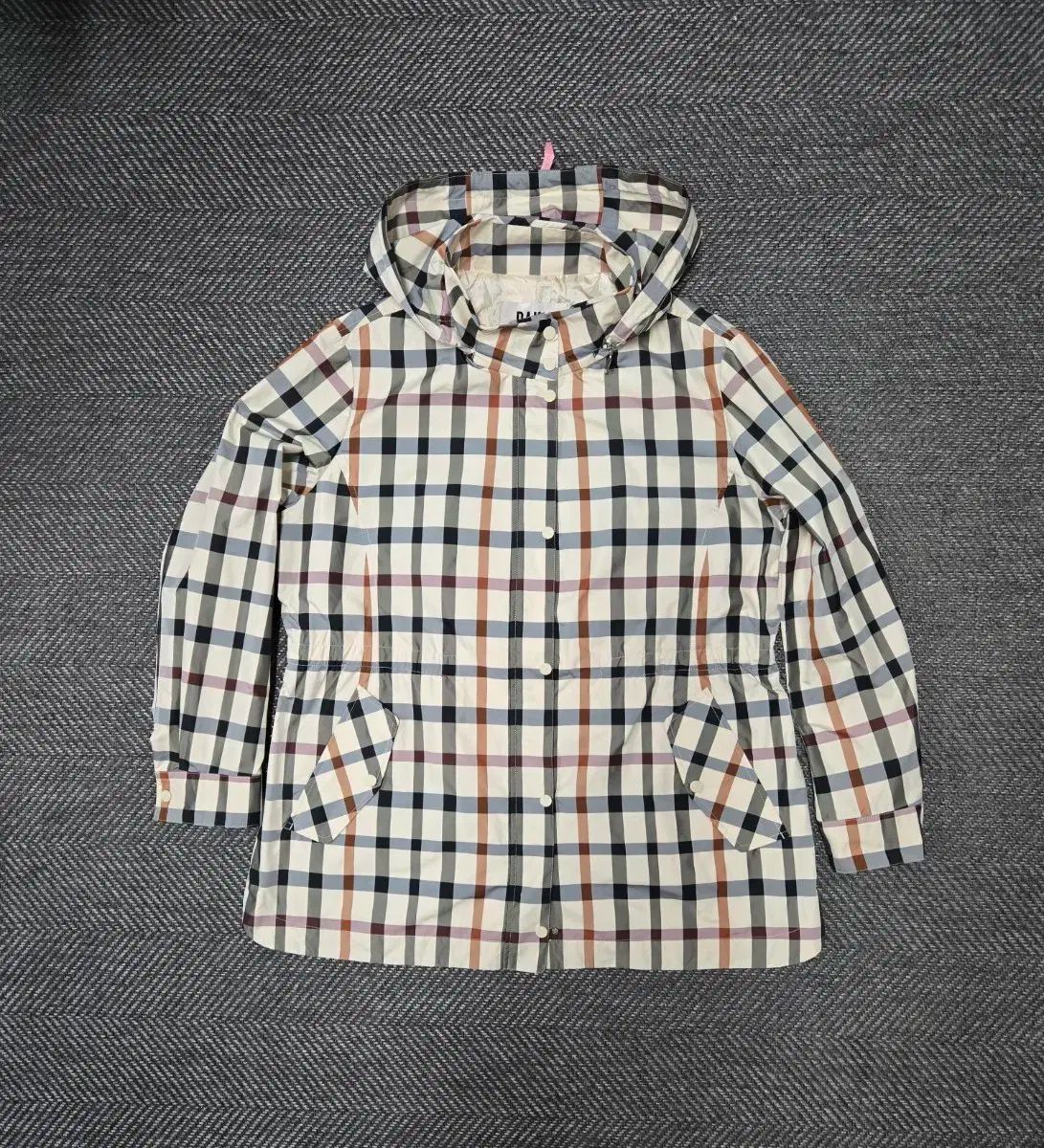 ダックス 23ss CHECK フード ウィンドブレーカー ジャケット