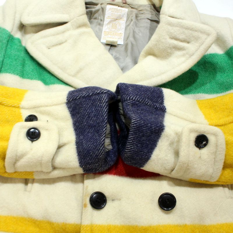 70s vintage ハドソンズベイ HUDSON'S BAY ウール ブランケット