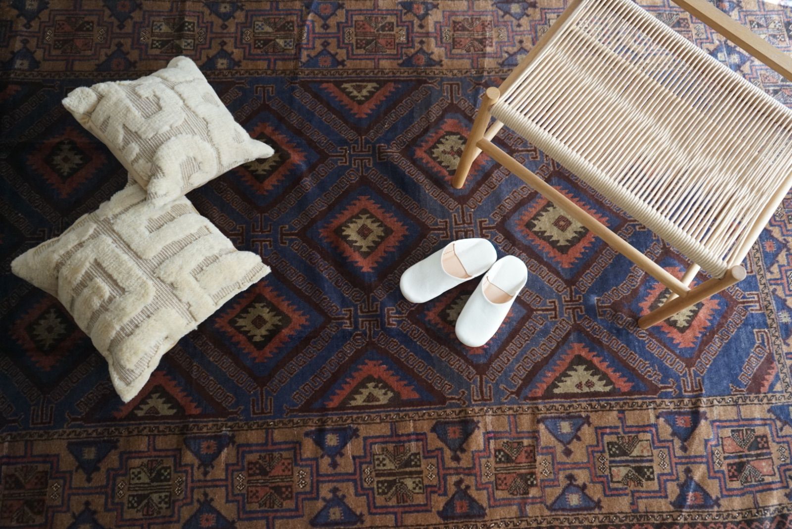 バルーチ ネイビー×ゴールド