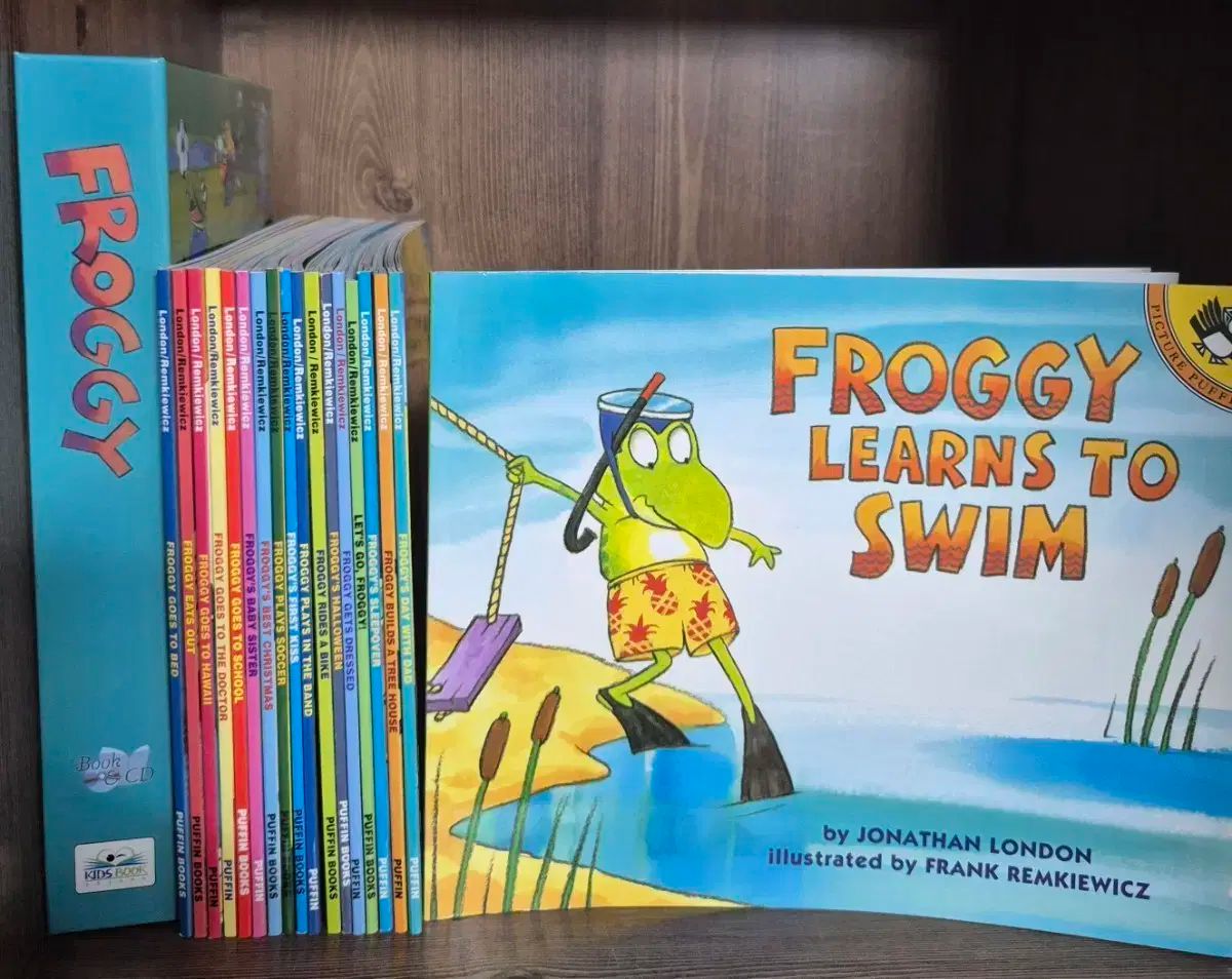 英語教科書 ー Froggy シリーズ 18 ボリューム CD