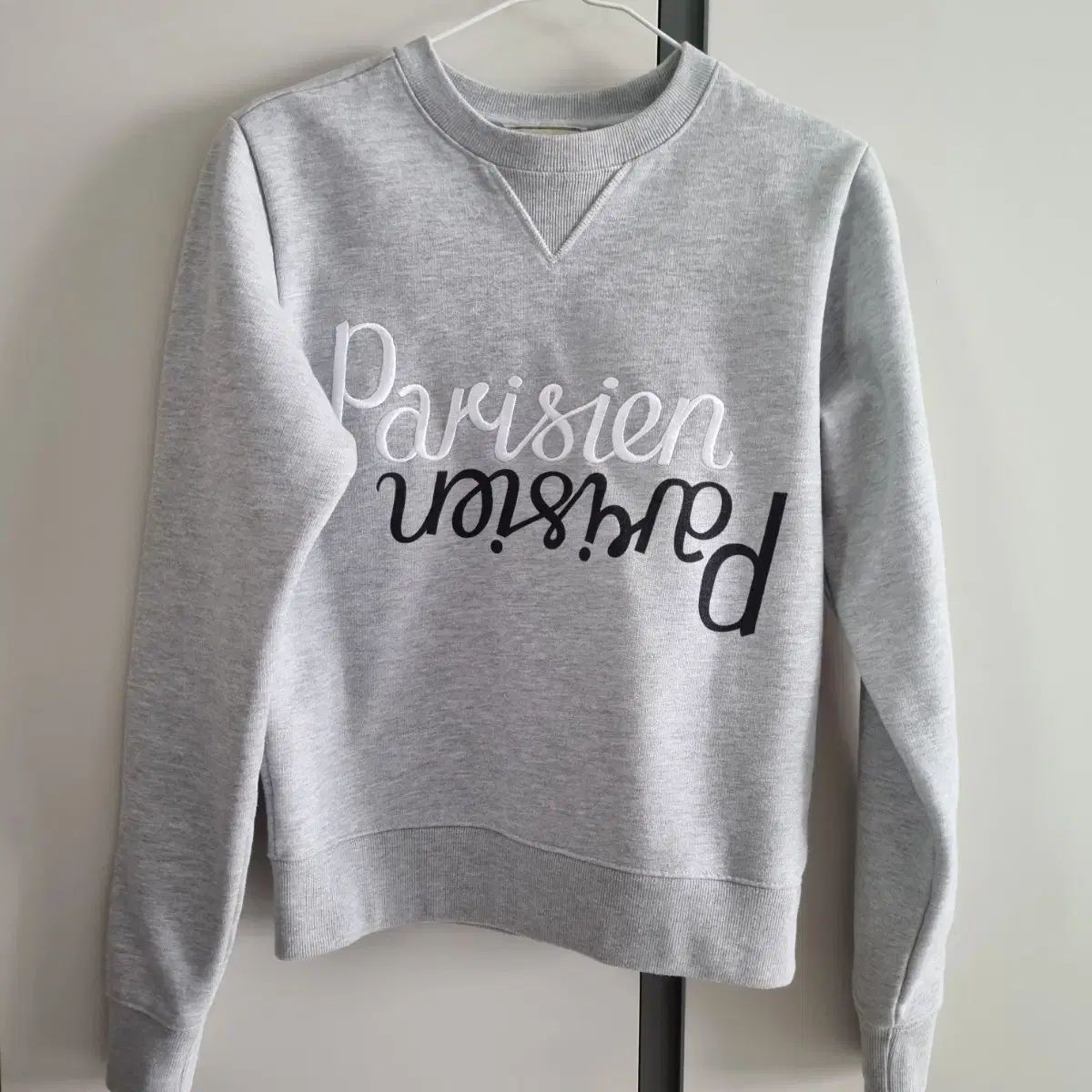 Maison Kitsuné メゾンキツネ パリジャン トレーナー Xs グレー