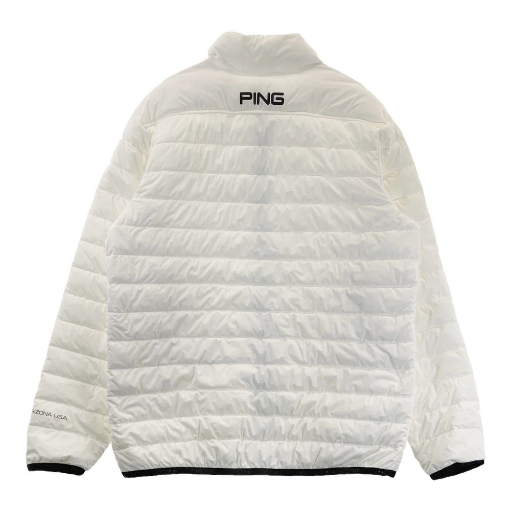 サイズ L PING ピン モデル 中綿ジャケット ホワイト系 240101417651 ゴルフウェア メンズ ストスト