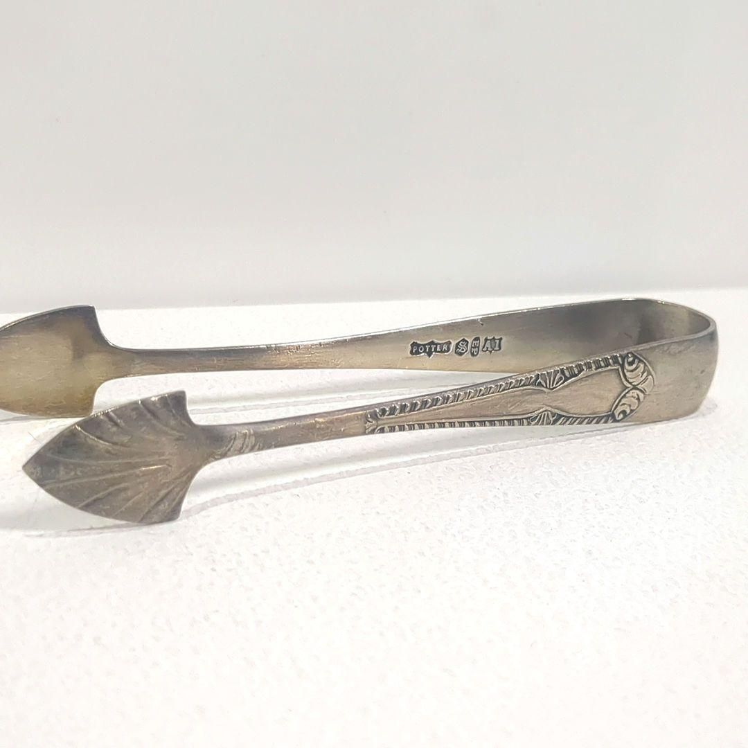 POTTER シュガートング S EP A 1 銀仕上げ 32 g ヴィンテージ