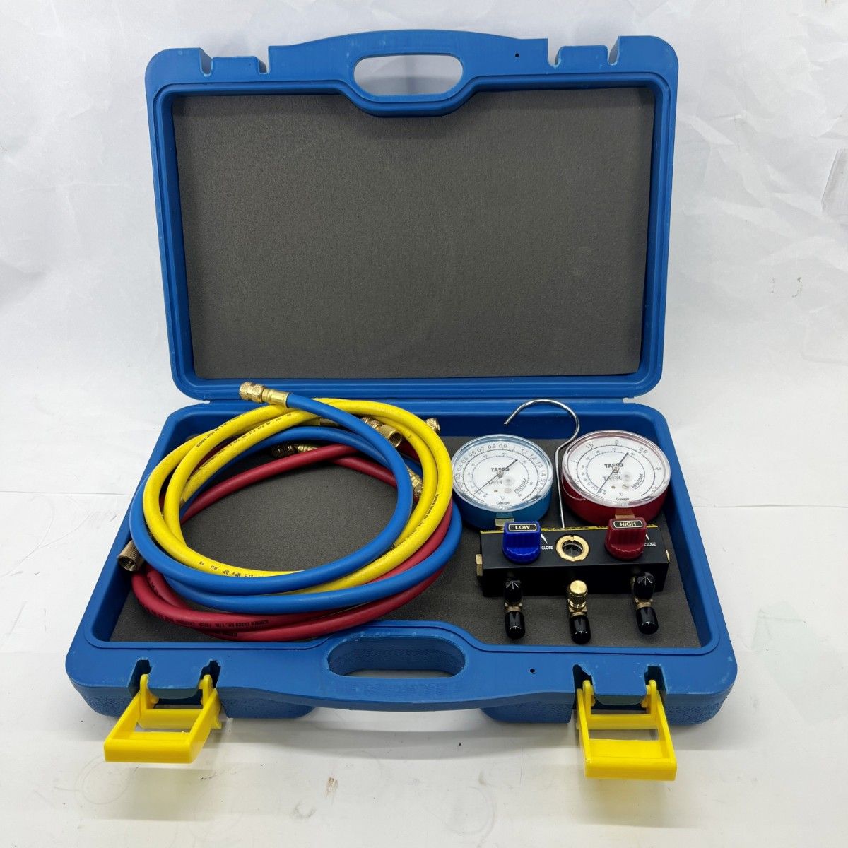 〇〇イチネンTASCO TA124YF-1 冷媒HFO-1234yfカーエアコン用ガスチャージセット チャージホースセット 3本 TA134YF