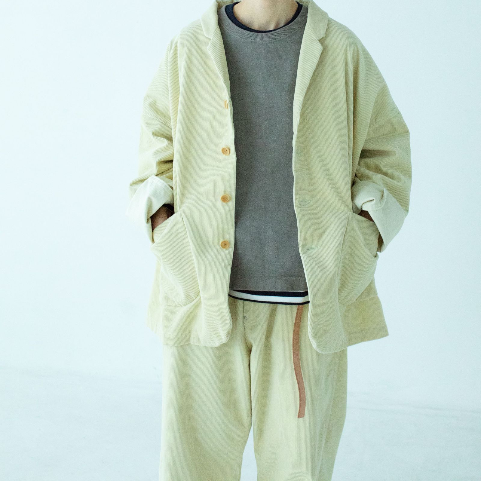 Ordinary fits オーディナリーフィッツ CORDUROY BELL PANTS