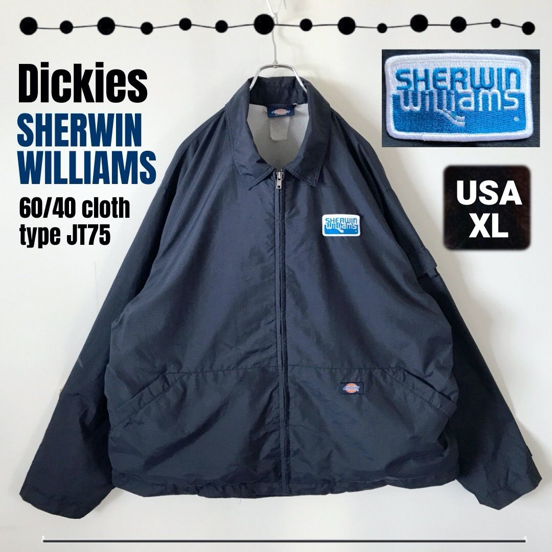 SHERWIN WILLIAMS/シャーウィン ウィリアムズDickies ディッキーズ60/40クロス/ロクヨンJT75型アイゼンハワージャケット/ワークジャケットUSAメンズXL  #2409S055
