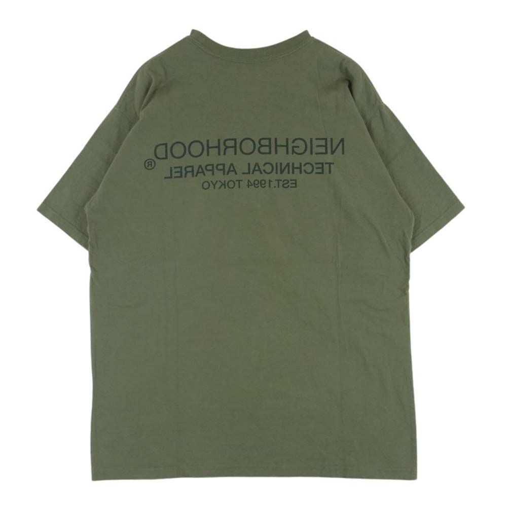 NEIGHBORHOOD ネイバーフッド 211PCNH-ST14 LABEL / C-TEE.SS ロゴ プリント 半袖 Tシャツ カーキ系  S【中古】 - メルカリ