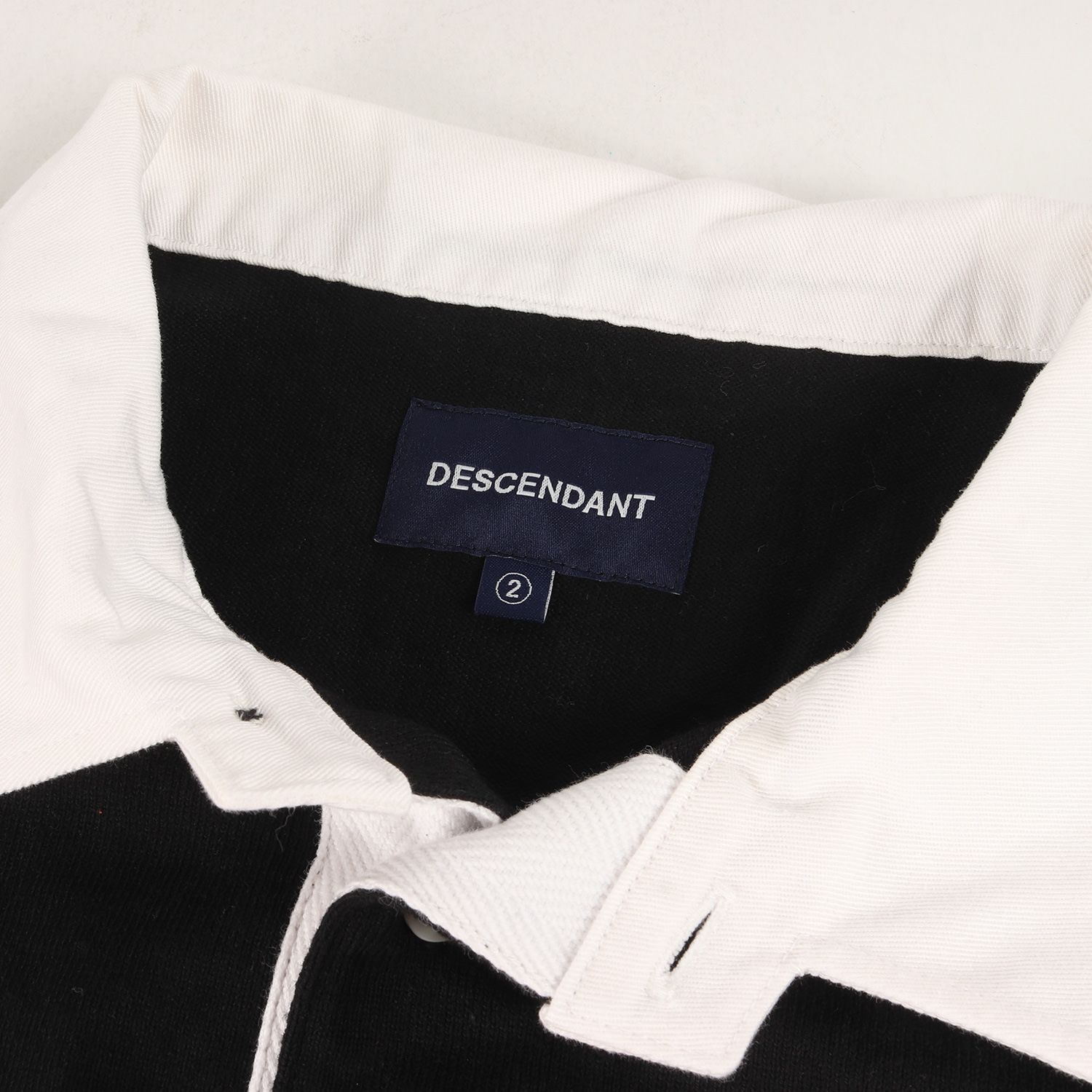 美品 DESCENDANT ディセンダント サイズ:2 20AW パネルボーダー ロング 