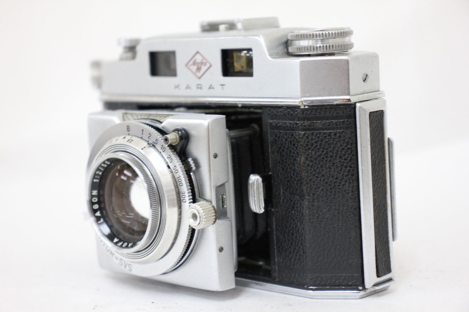 返品保証 アグファ Agfa KARAT Solagon 50mm F2 蛇腹カメラ e2107