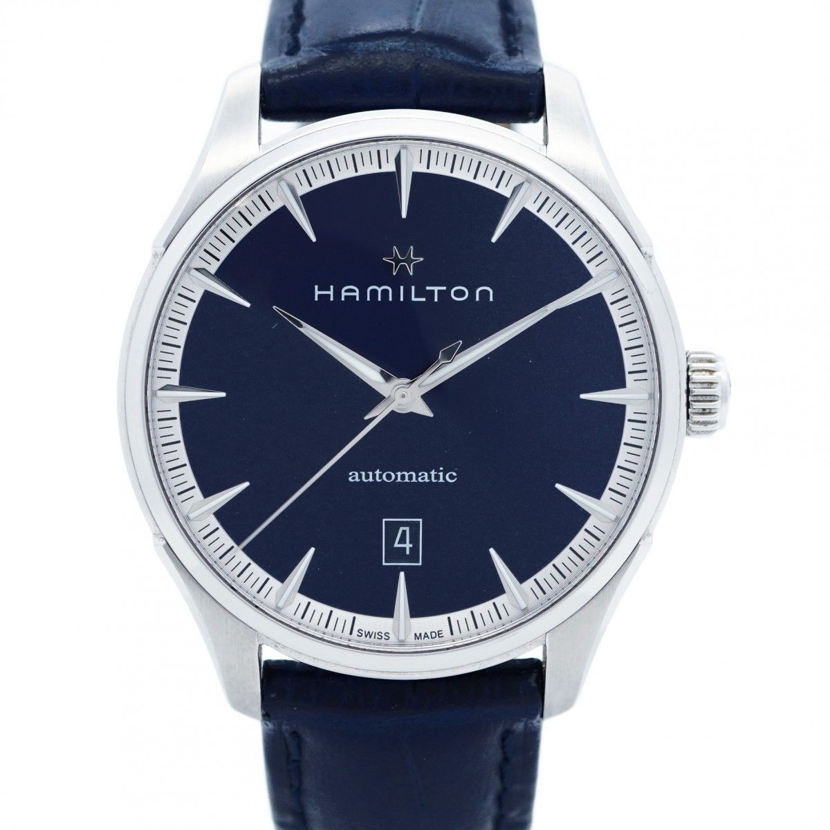 HAMILTON 腕時計 60周年記念ベンチュラ 黒文字盤 フレックス（蛇腹ベルト