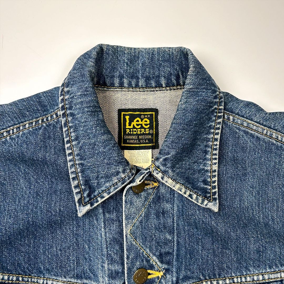 ジャケット・アウター LEE RIDERS 0424 Denim Tracker Jacket Lee RIDERS デニムジャケット 0424 日本製 Mサイズ ライダース G