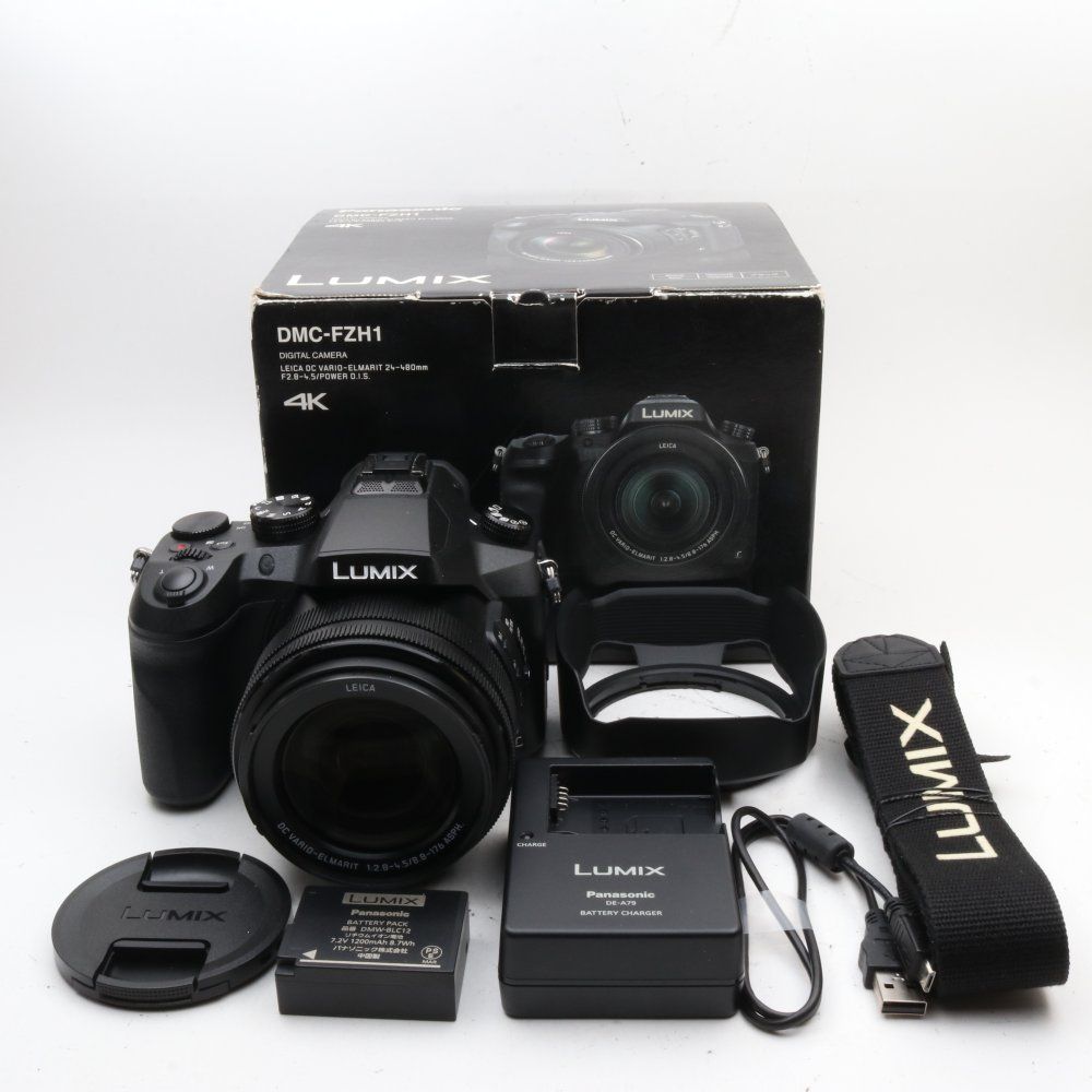 パナソニック デジタルカメラ ルミックス FZH1 2010万画素 光学20倍 ブラック DMC-FZH1