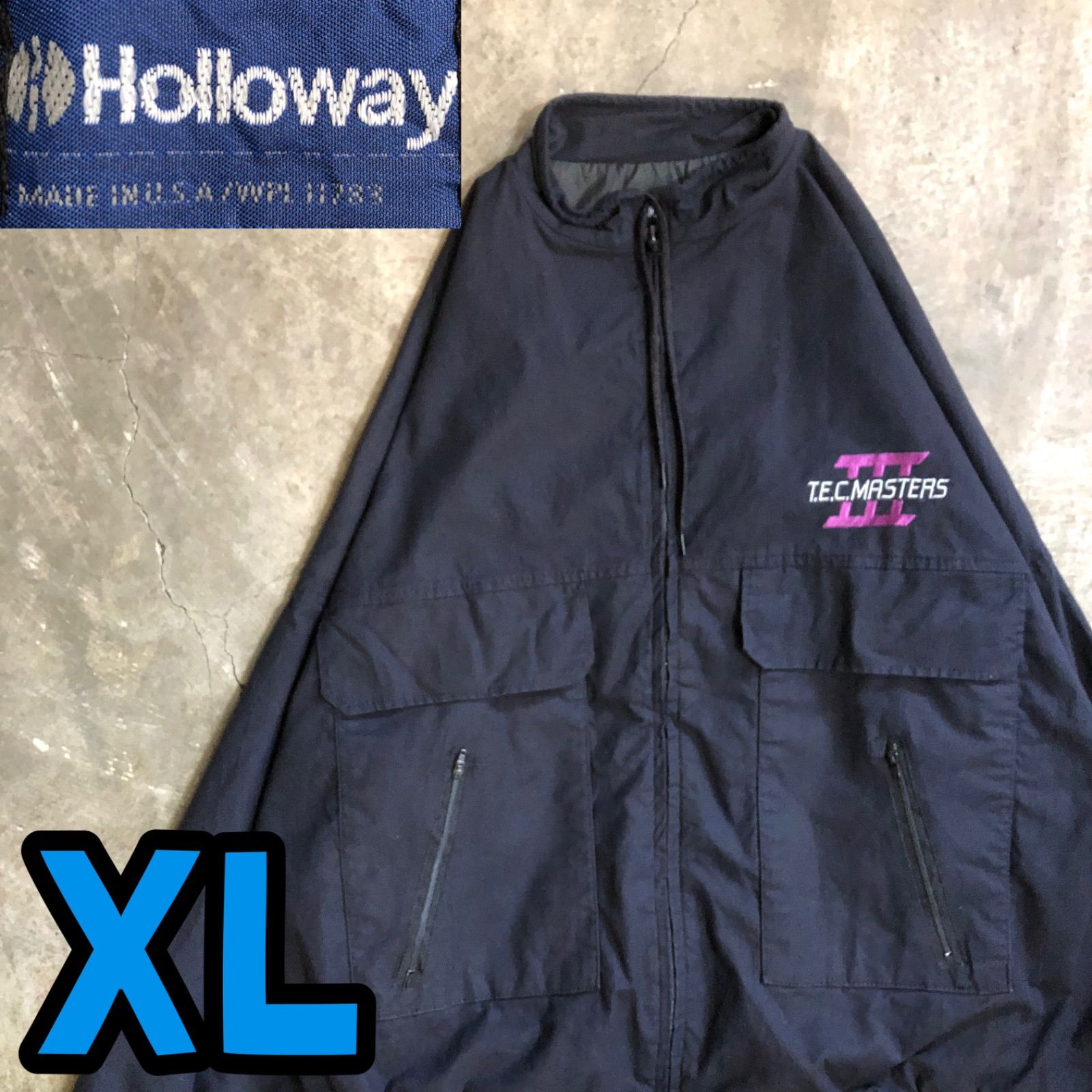 T4535 Holloway ブルゾン　ビッグサイズ　アメカジ　古着