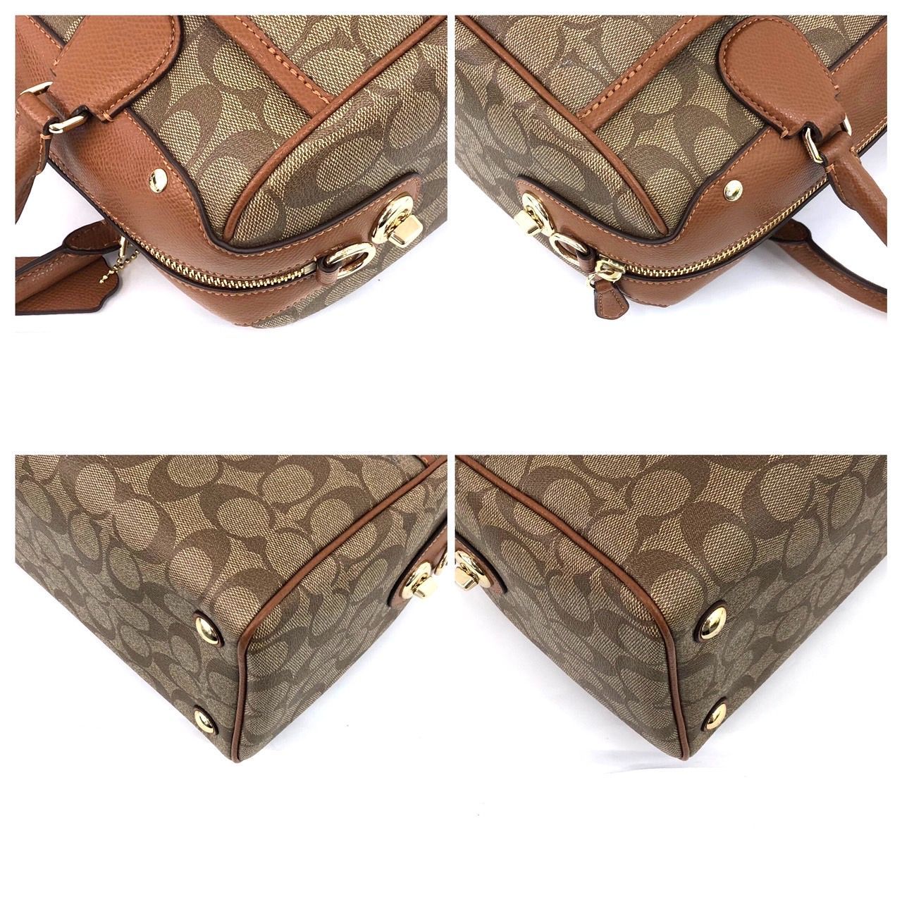 COACH シグネチャーボストンバッグ COACH コーチ ボストンバック シグネチャー - メルカリ