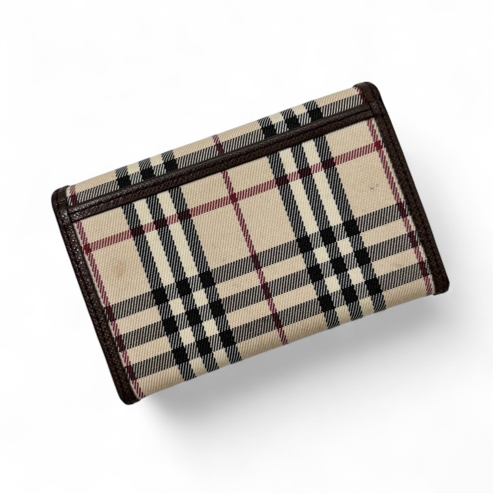 BURBERRY バーバリー　カードケース　ロゴ型押し　名刺入れ　ノバチェック 楽天市場】BURBERRY バーバリー レザー 本革 カードケース パス