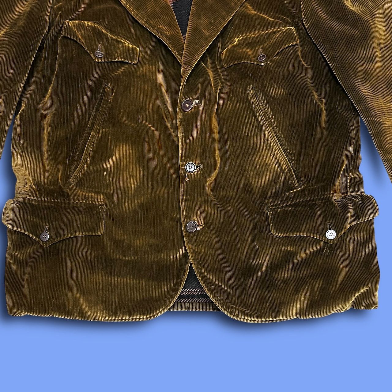 1950-60's French Vintage コーデュロイ ハンティングジャケット