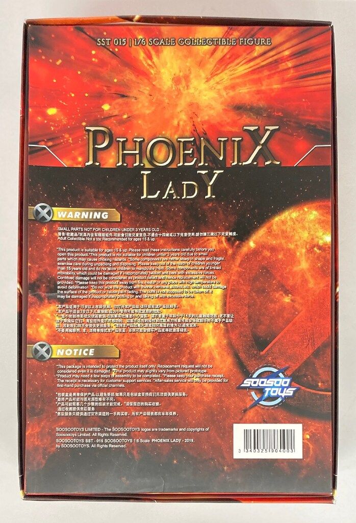 SOO SOO TOYS 1 6 COLLECTABLE FIGURE PHOENIX LADY SST015