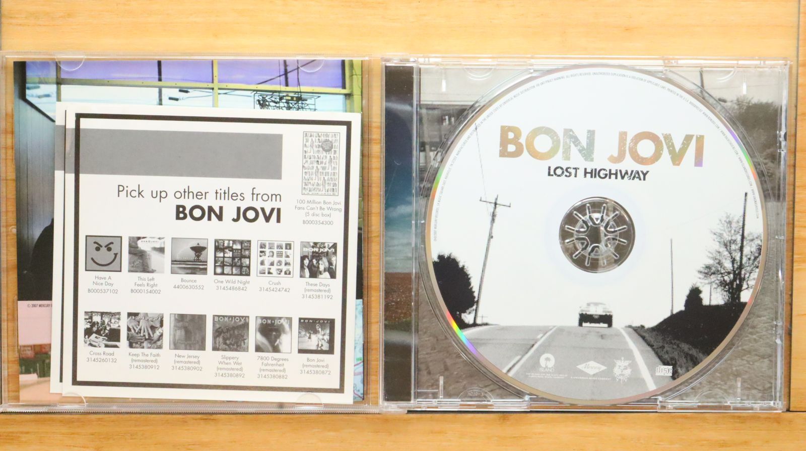 輸入盤CD☆ボン・ジョヴィ/Bon Jovi□ Lost Highway