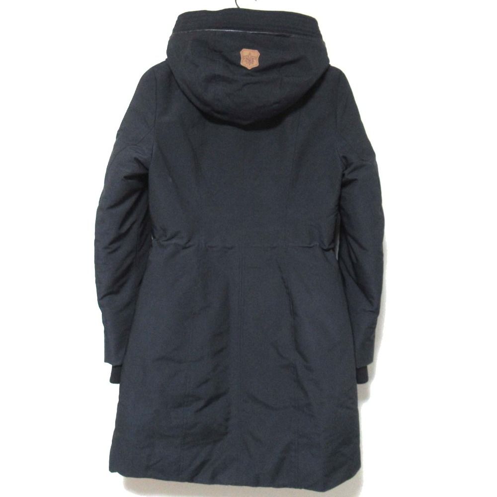 美品 Mackage マッカージュ レイヤードデザイン レザートリム 