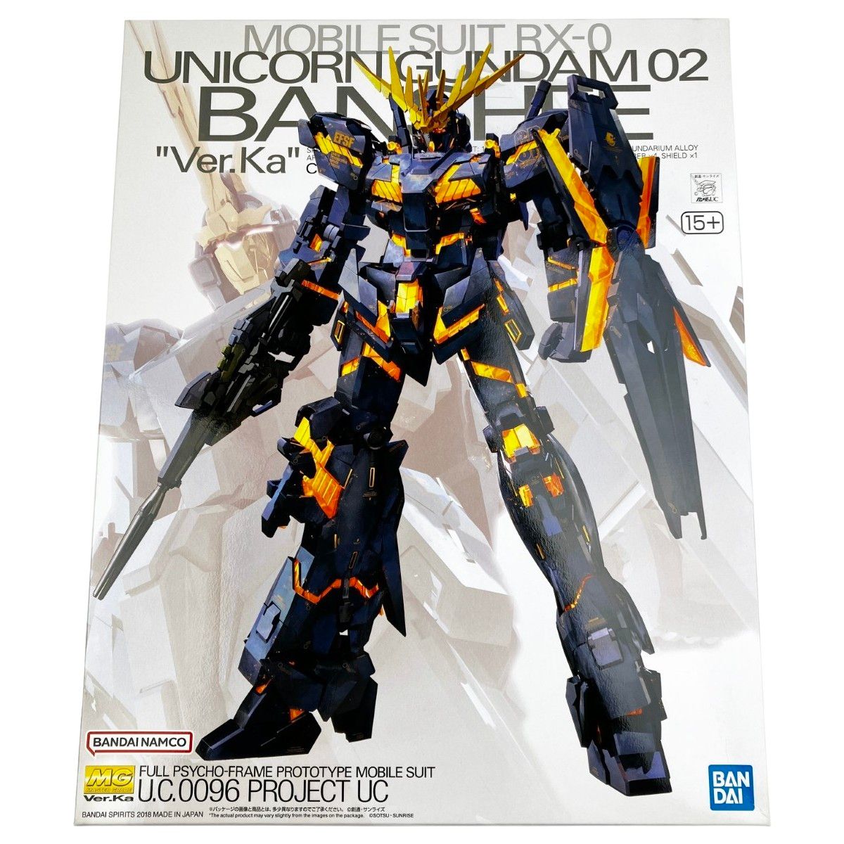 ▽▽バンダイスピリッツ MG 1|100 ユニコーンガンダム2号機 バンシィ Ver.Ka 未組立品