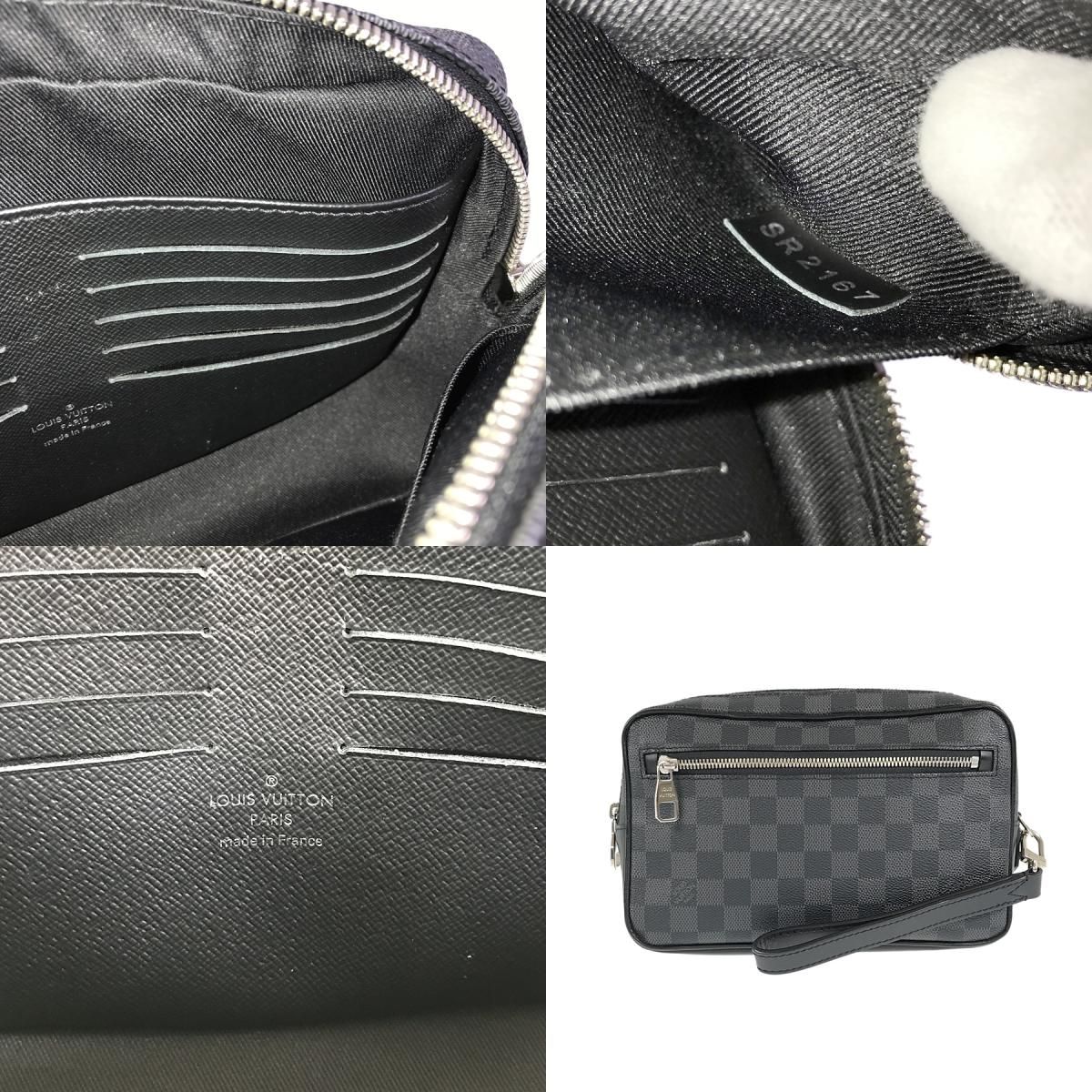 ルイ・ヴィトン LOUIS VUITTON ダミエ グラフィット ポシェット カサイ 