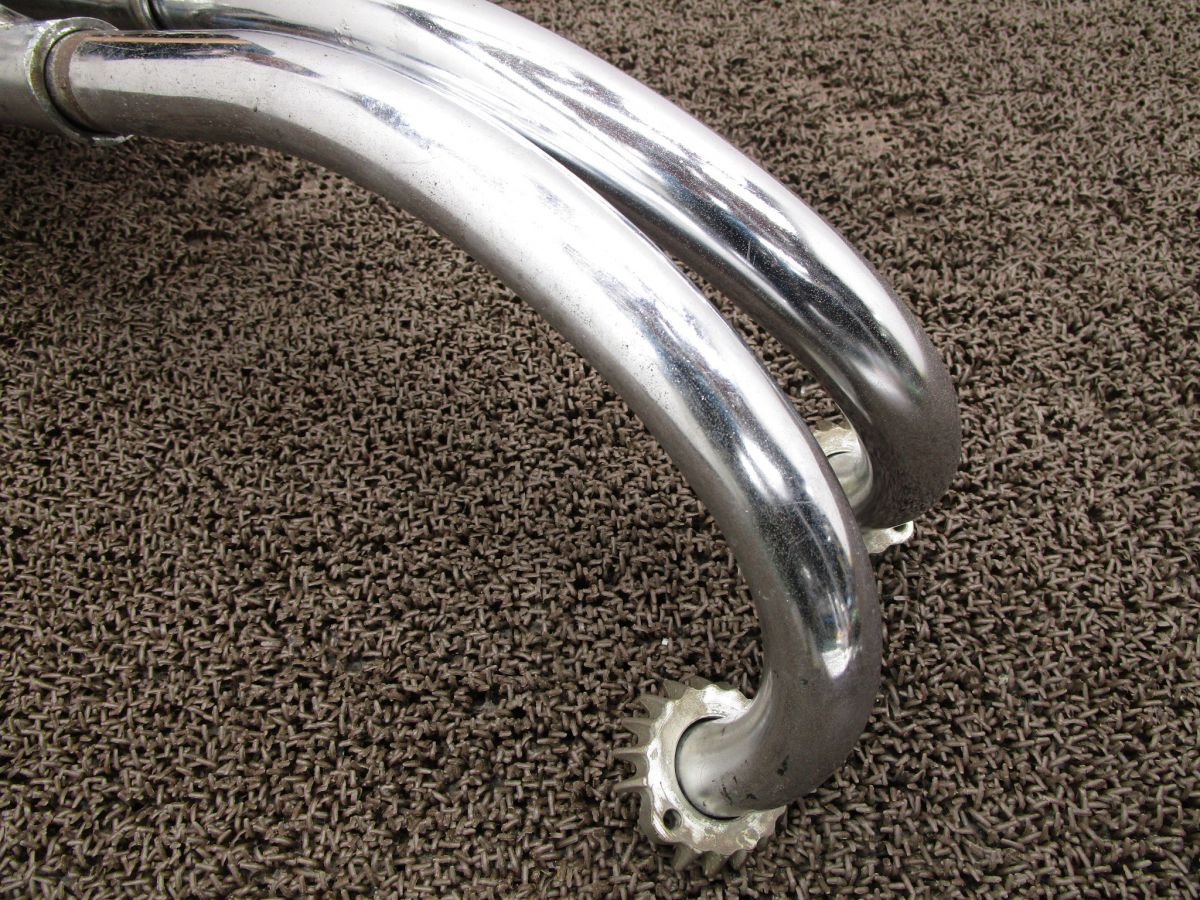 CBM72 マフラー サイレンサー A5809 CBM72 ホンダ CBM72E ドリーム キャブ車 TYPE2 LAWEED_CL