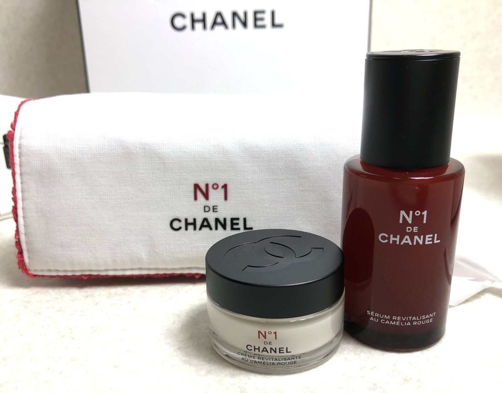 DH646】CHANEL No1 ドゥシャネル スキンケア デュオ コフレ 美容液 