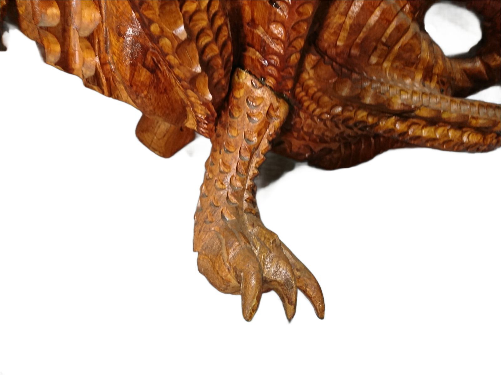 一点モノ・芸術作品】流木彫刻アート 龍｜天然流木 × ガラス玉