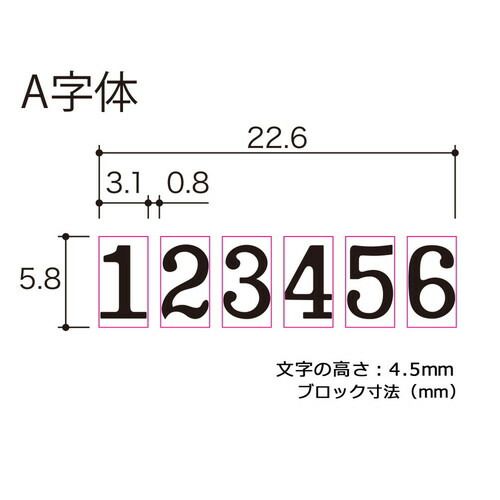 A型 A字体