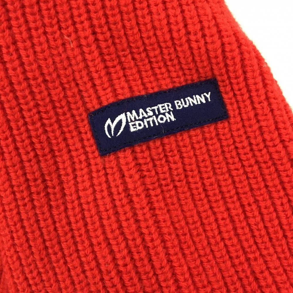 SALE価格マスターバニー 襟付セーター レッド 襟ダウン 裏地付き