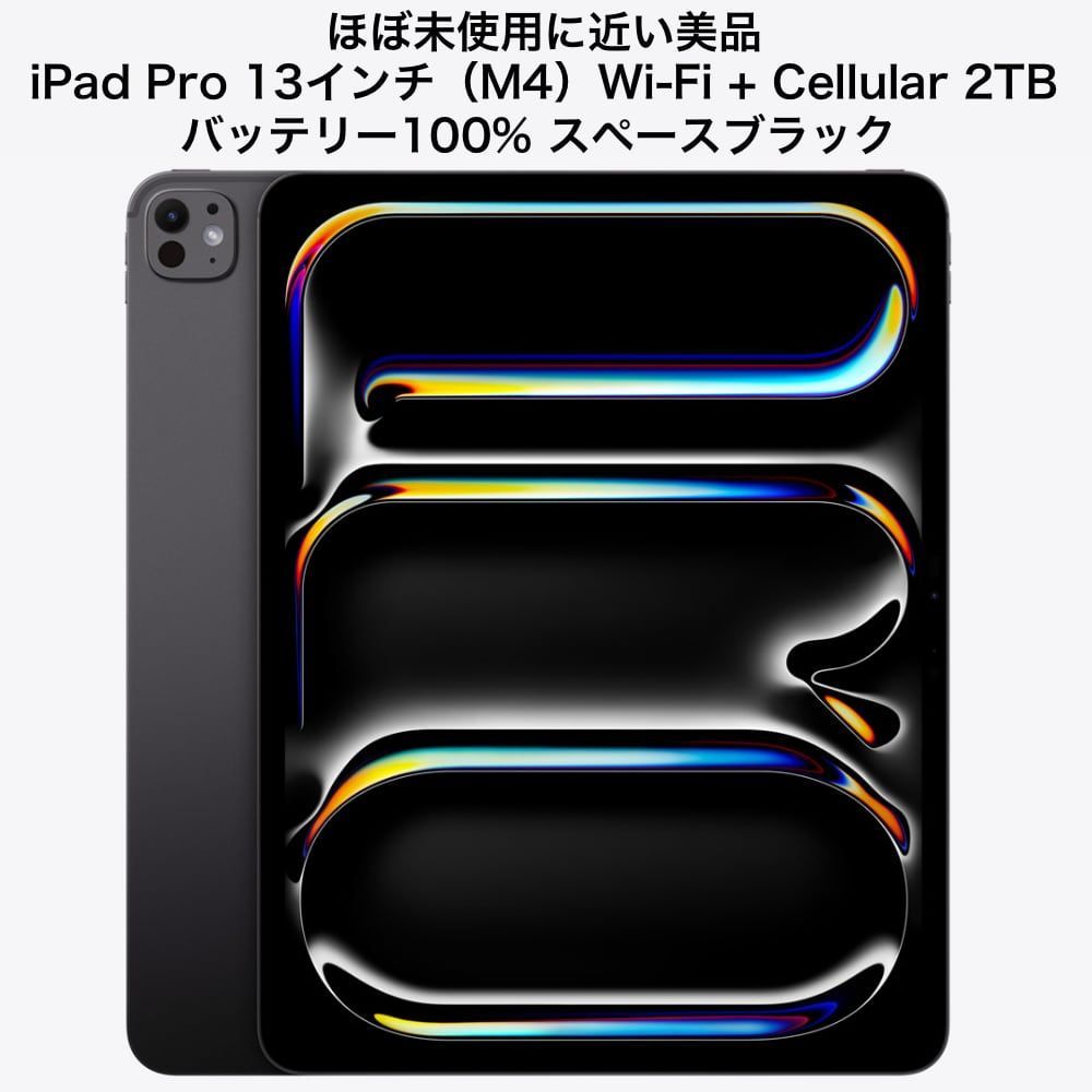 ほぼ未使用に近い美品 iPad Pro 13インチ（M4）Wi-Fi + Cellular