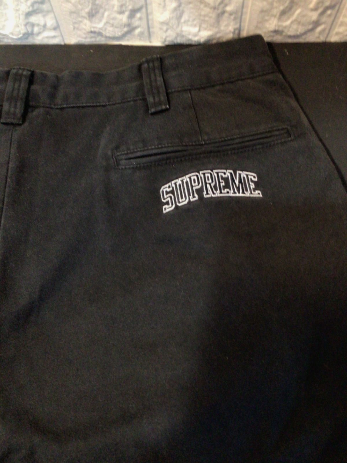 Supreme 24 SS COTTON LOGO Wide Pants
