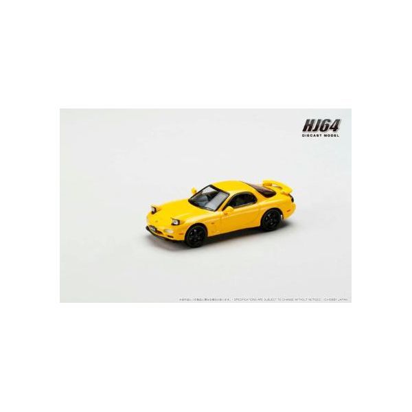 新品・7営業日以内発送】ホビージャパン 4981932066097 HJ644007BY 1／64 MAZDA RX－7 FD3S TYPE RS－R  ／ロータリーエンジン30周年記念限定車 SUNBURST YELLOW【沖縄離島販売不可】 - メルカリ