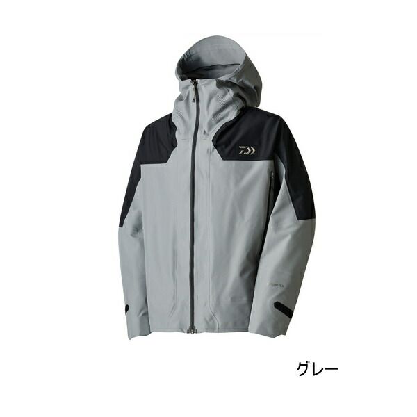 ≪ 25年9月新商品 ≫ ダイワ ゴアテックス ロックガードレインジャケット DR-1125J グレー Mサイズ