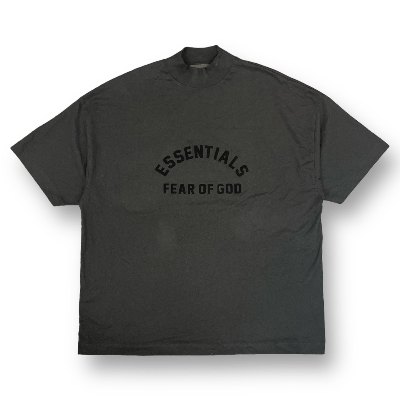 ESSENTIALS ロゴモックネックTシャツ カットソー エッセンシャルズ 