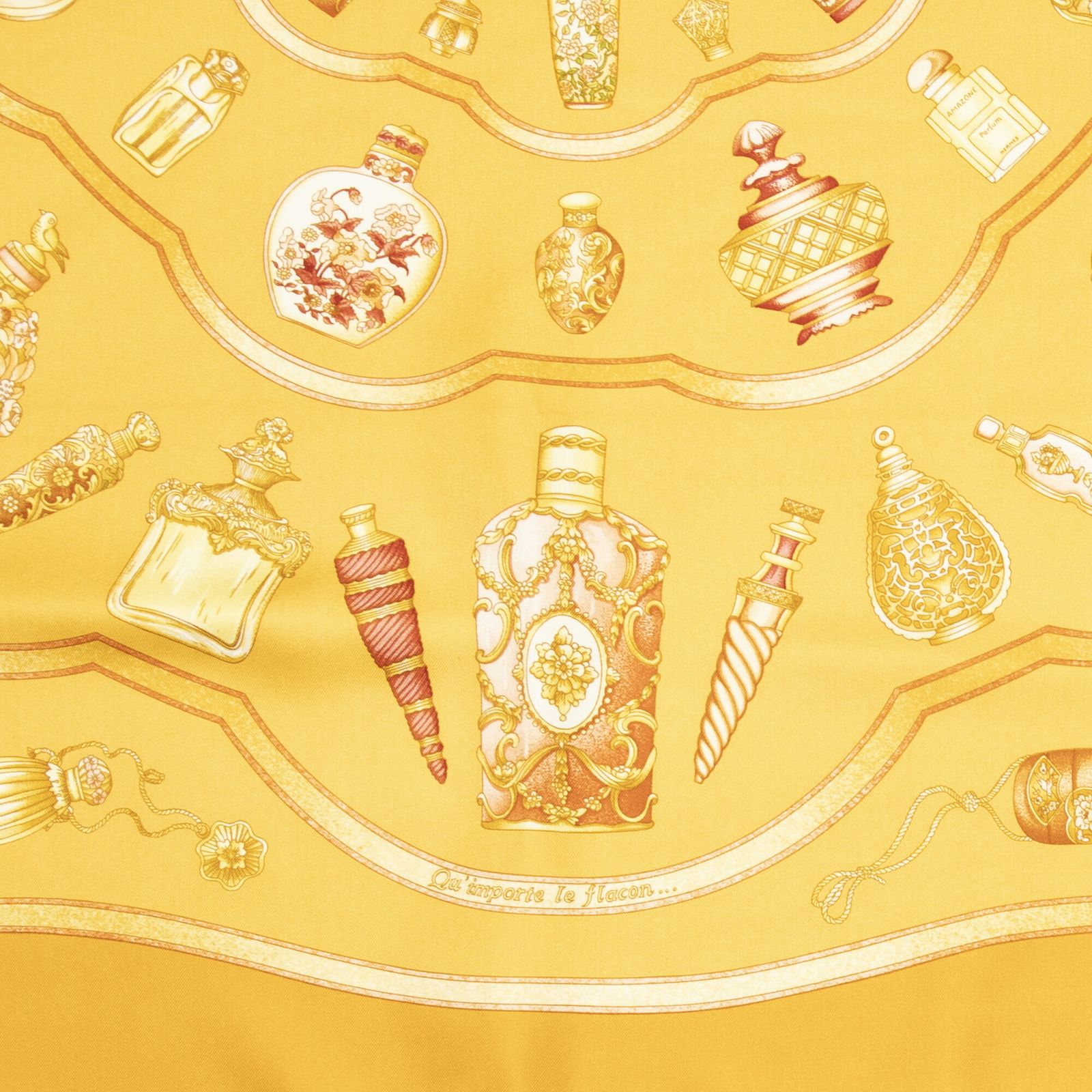 HERMES エルメススカーフオレンジ