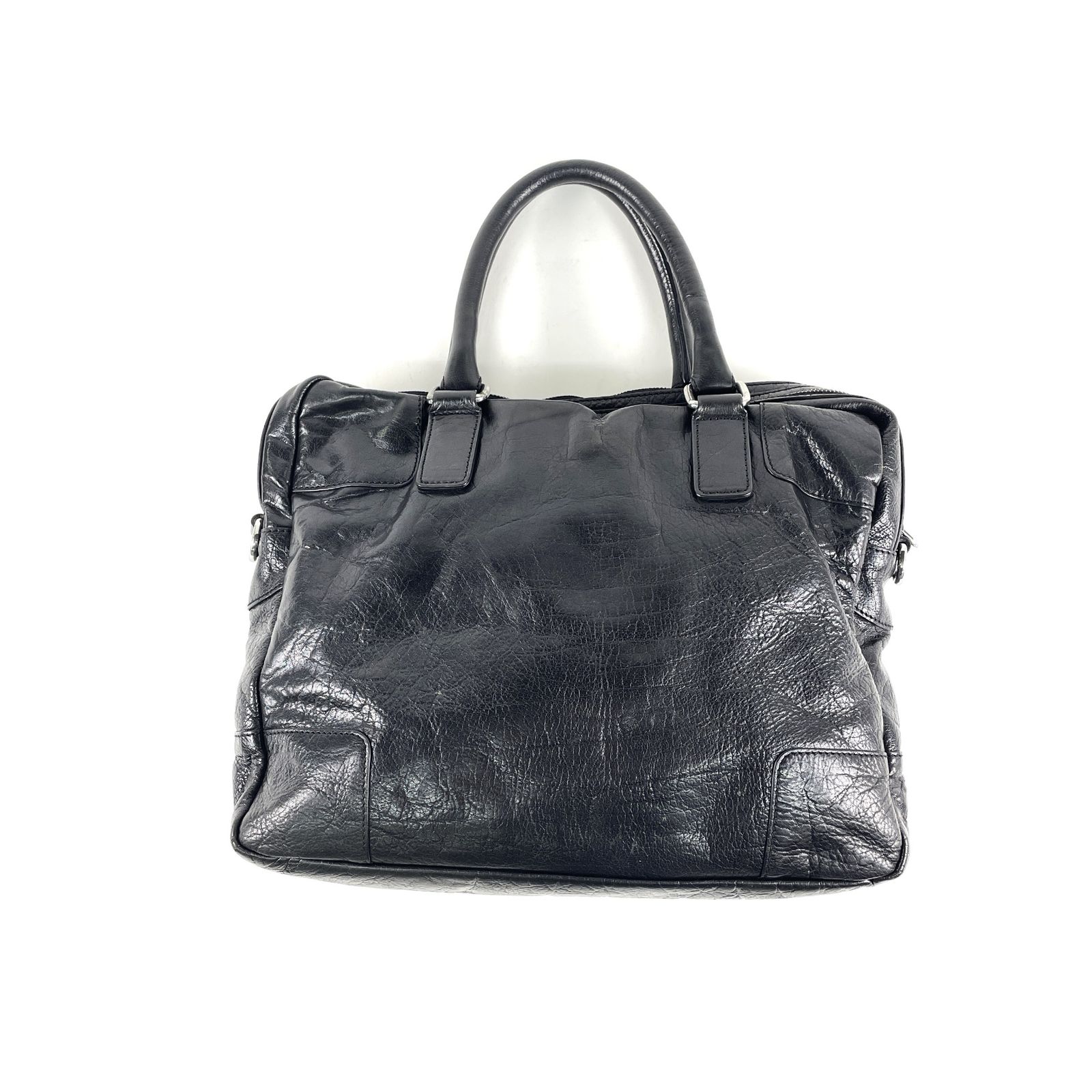 D&G DOLCE&GABBANA ドルチェ&ガッバーナ レザー ハンドバッグ ビジネス