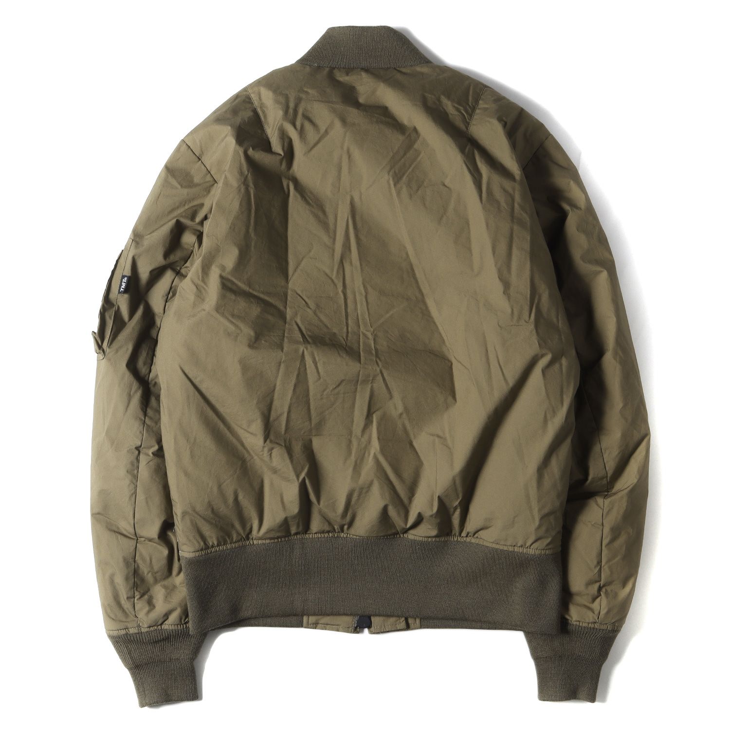 TMT BIG LOGO NYLON BOA JACKET／ KHAKI