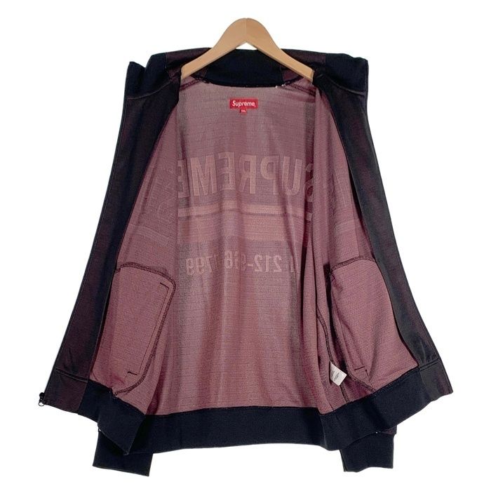 ジャケット・アウター supreme worldfamous jacquard trackjacket Supreme World Famous Jacquard Track Jacket Black メンズ - FW22 - JP