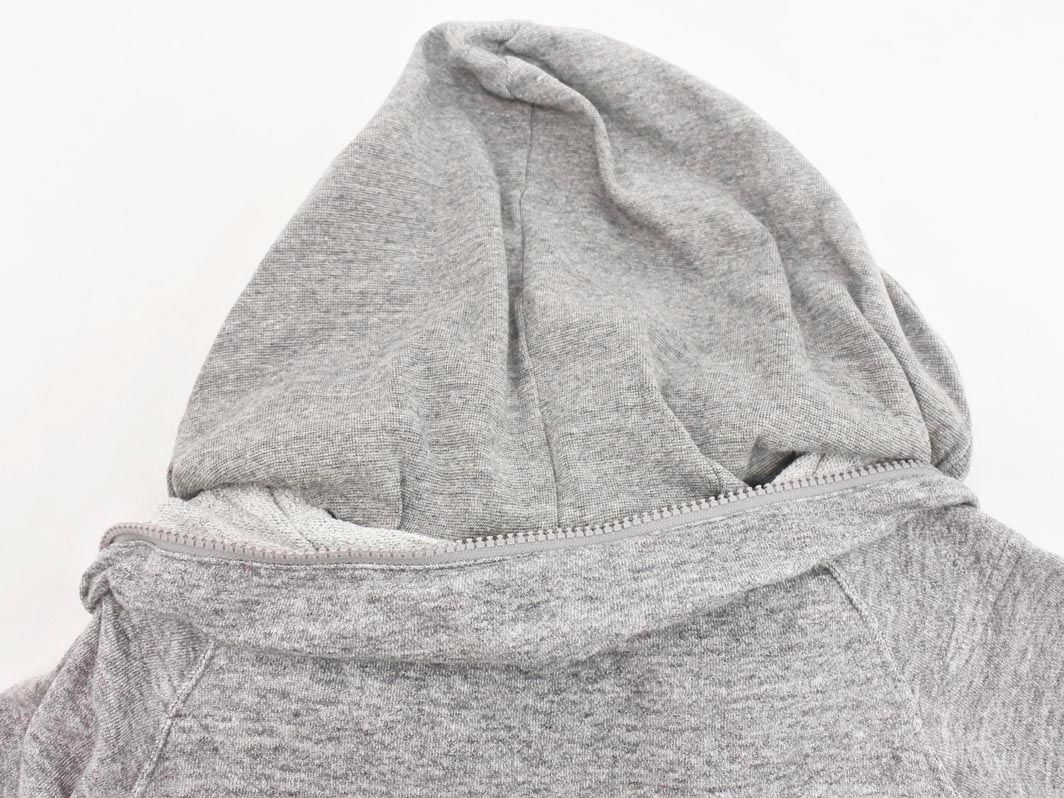 Zucca ズッカ デザイン ジップアップ パーカー sizeM/グレー