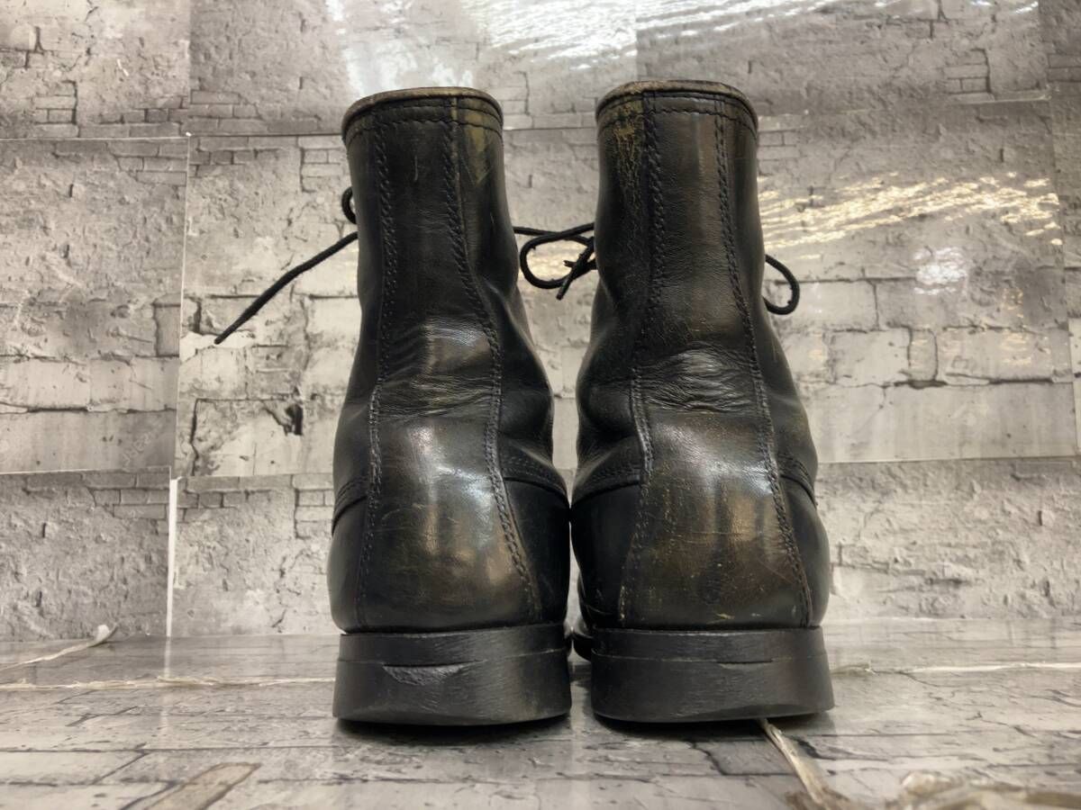 Addison shoe company ミリタリーブーツコンバットブーツ ビンテージ70's○ADDISON SHOE COMPANYスチールトゥコンバット