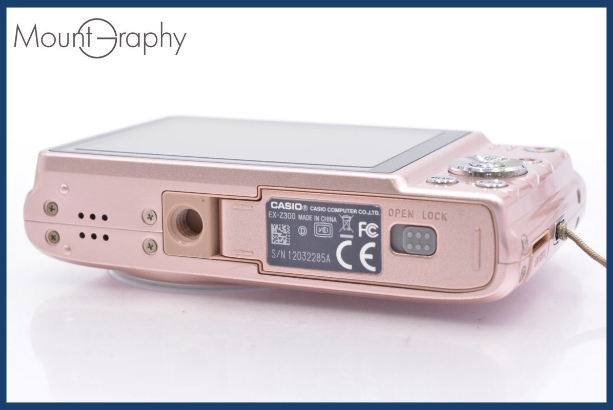 ☆ジャンク特価☆ カシオ CASIO EXILIM EX-Z300 4x バッテリー付属 同