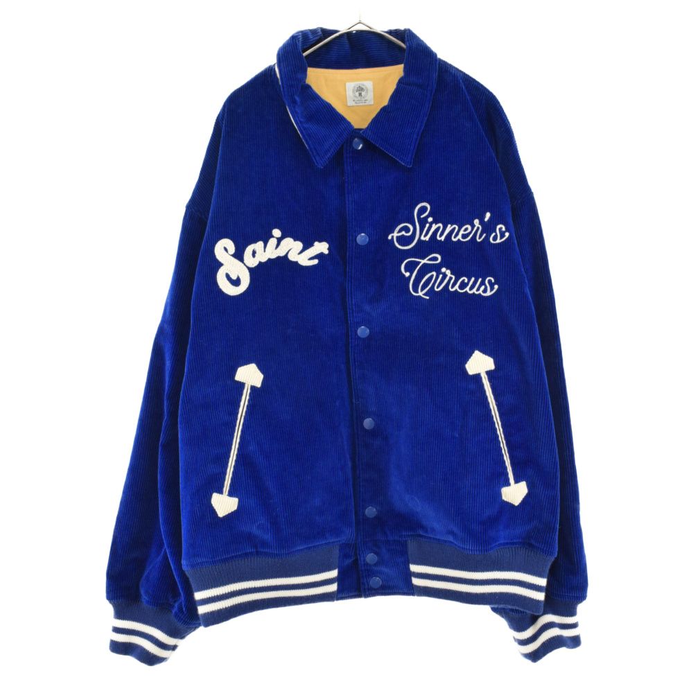 Saint michael ジャケット　AW21 SAINT MICHAEL (セントマイケル) 21AW CORDUROY JACKET 刺繍