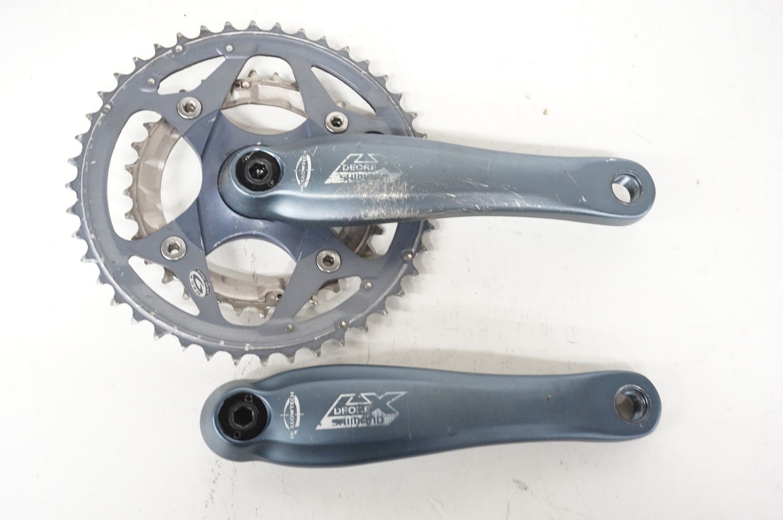 ジャンク SHIMANO 「シマノ」 DEORE LX FC-M572 44-32T 175mm クランク 