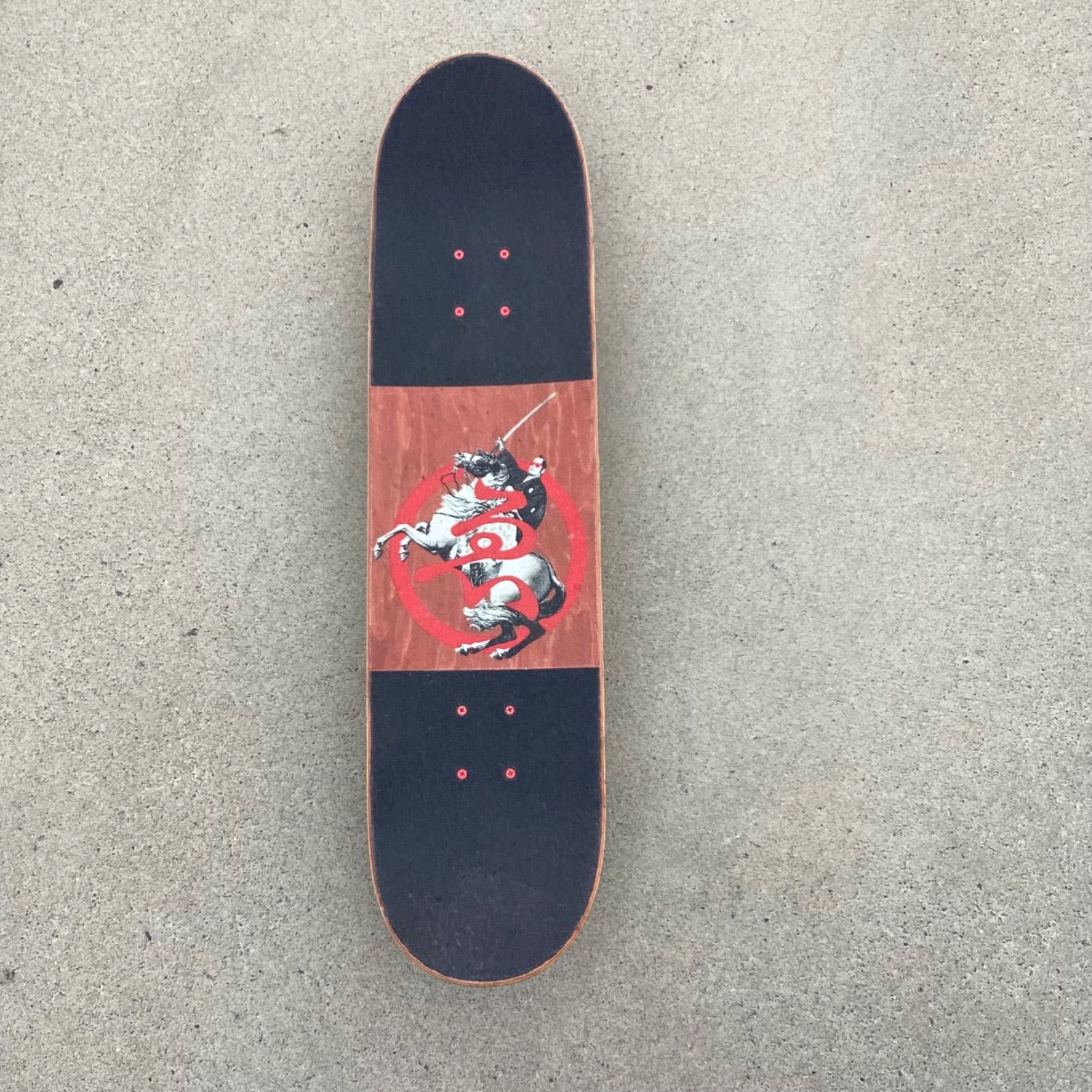 希少 evisen スケートボード 赤 レッド コンプリート USED] COMPLETE EVISEN RED 8.0 inch deckデッキスケボー